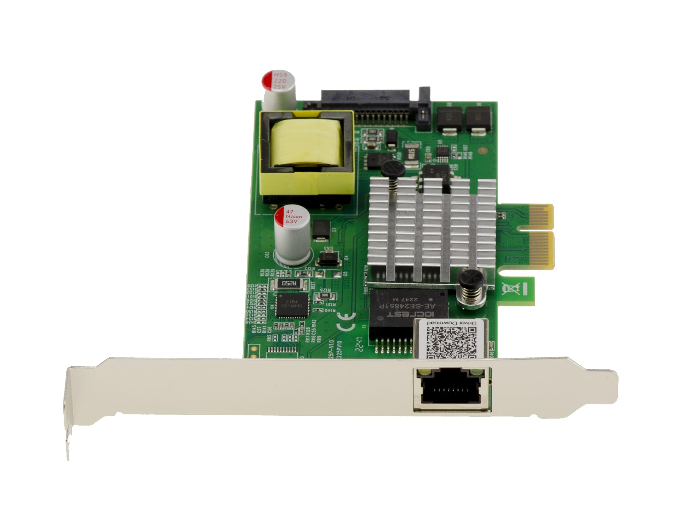 KALEA-INFORMATIQUE Carte Réseau PCIe 10 / 100 /1000 / 2.5G - 1 PORTS KALEA-INFORMATIQUE Carte Réseau PCIe 10 / 100 /1000 / 2.5G - 1 PORTS