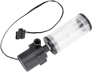 PC DIY CPU Water Cooling Cylinder Pump System,Leakproof Insulating Water Cooling Tank Kit with Well Sealed & Waterproof,Excellent Performance