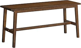 HOOBRO 39.3'' Bamboo Dining Bench, Farmhouse Kitchen Table Bench, Kitchen & Living Room Furniture, Easy to Assemble, Sturd...