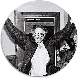 Young Bernie Sanders - Circle Sticker Decal 3 Inch - Democrat Vote Politics