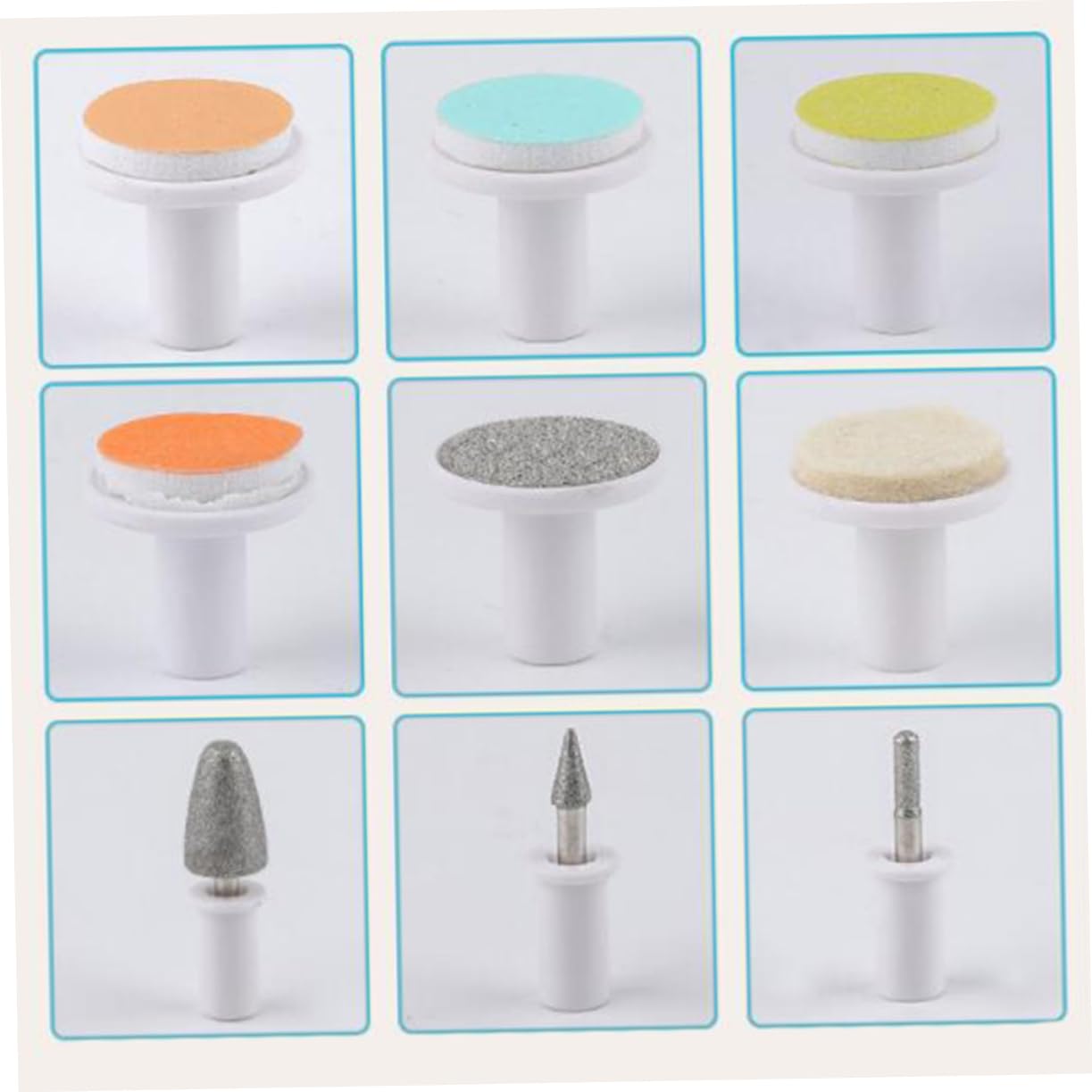 Set Elettrico per Limatura Unghie, Abs, Taglio Rapido | Luce Notturna Integrata, Strumento Elettrico per Cura delle Unghie, Adatto a Mamma Adulta