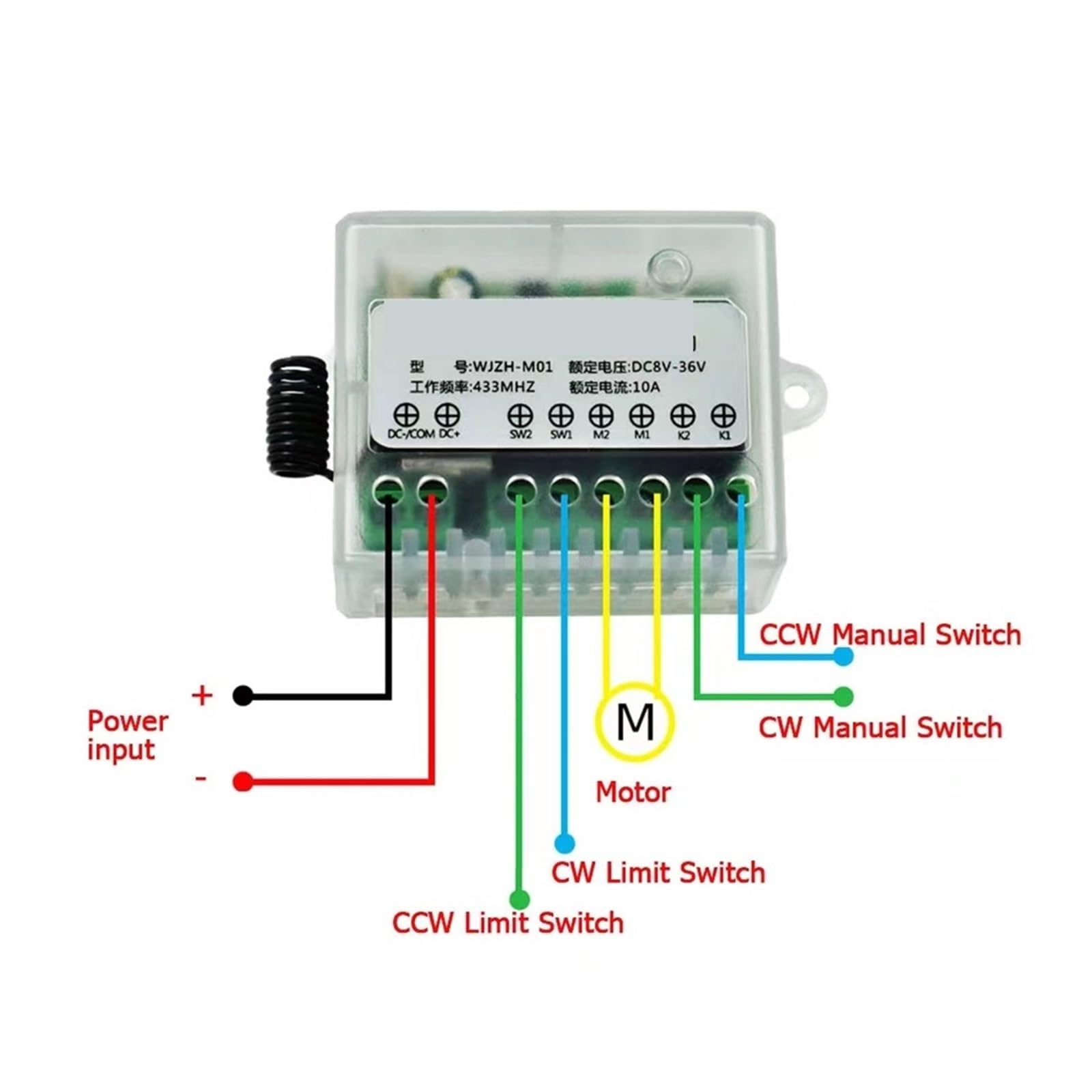 Linearantrieb, DC 12/24 V elektrischer Linearantrieb, Zylinderhub, maximale Druck-/Zugkraft bis zu 3000 N, Leerlaufgeschwindigkeit 5 mm/s, 50–400 mm Hublänge(200mm Stroke length,12V 2000N)