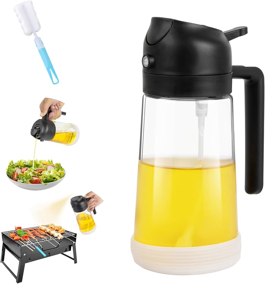 Amazon.co.jp: オイルボトル 料理用 Fohilオイルスプレー オイル差し