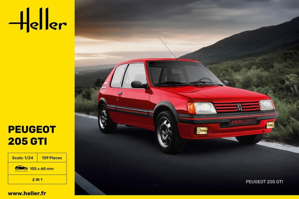 Heller 1:24 - Peugeot 205 GTI