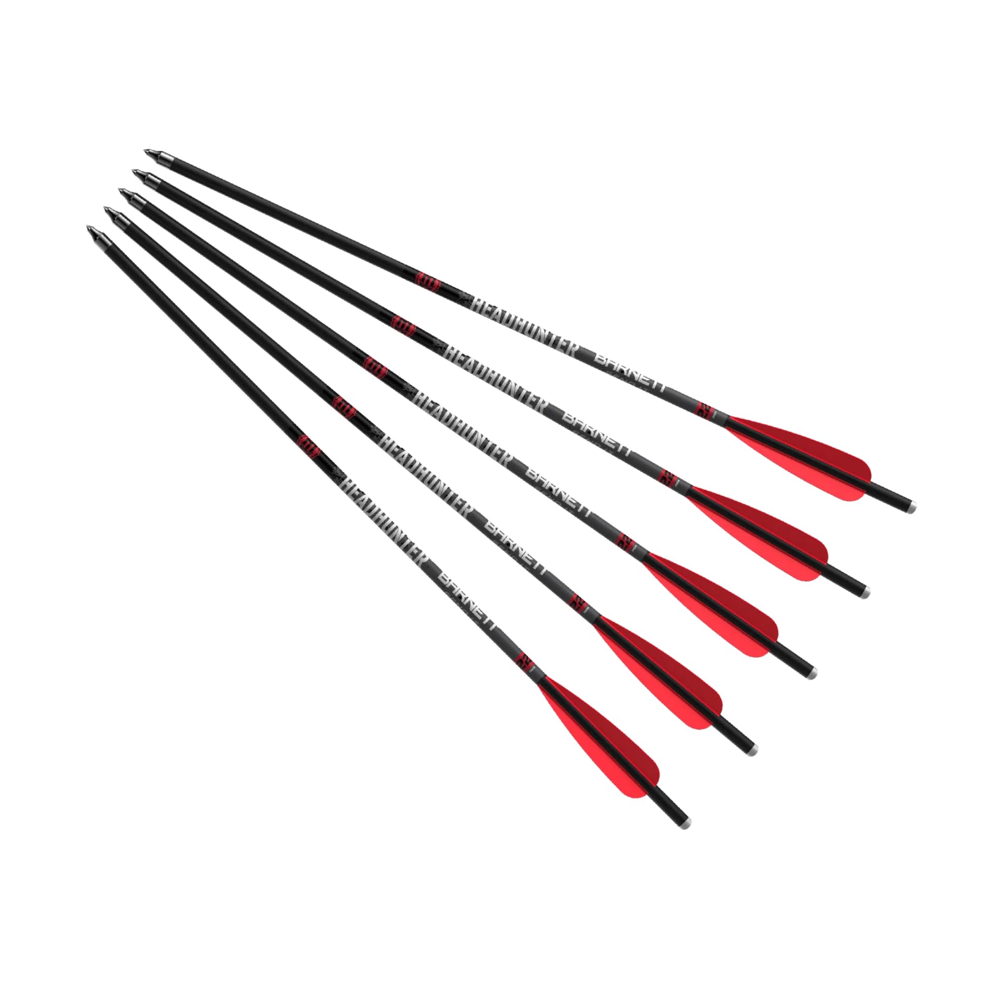BARNETT Headhunter Crossbow Arrows — Different Pack Sizes, Standard Moon Nocks, Includes Field Points, Pre-Fletched for Crossbow Use