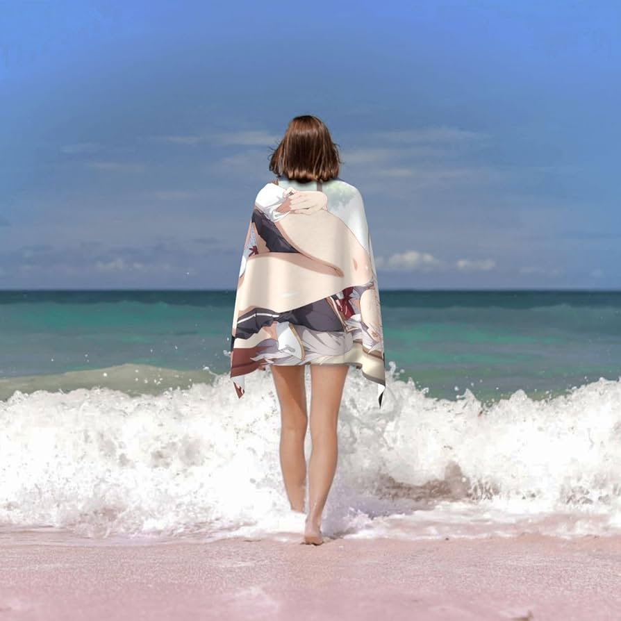 Amazon｜時々ボソッとロシア語でデレる隣のアーリャさん バスタオル