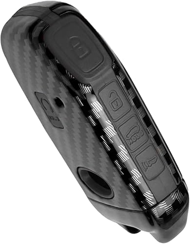 WORCAS Funda protectora de silicona con 5 botones para llave inteligente sin llave para Kia Ceed Cerato Forte NIRO Seltos Sorento Soul Sportage WORCAS Funda protectora de silicona con 5 botones para llave inteligente sin llave para Kia Ceed Cerato Forte NIRO Seltos Sorento Soul Sportage