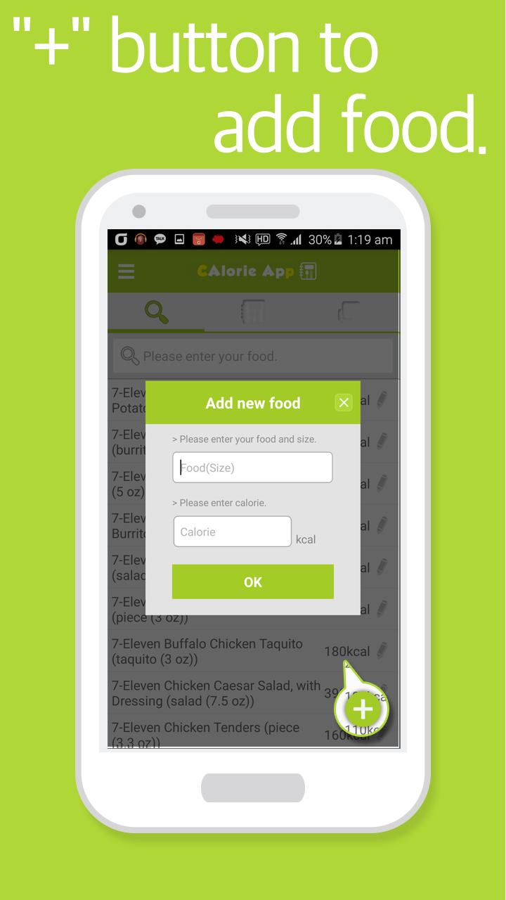 Food Calorie Calculator App on Amazon Appstore