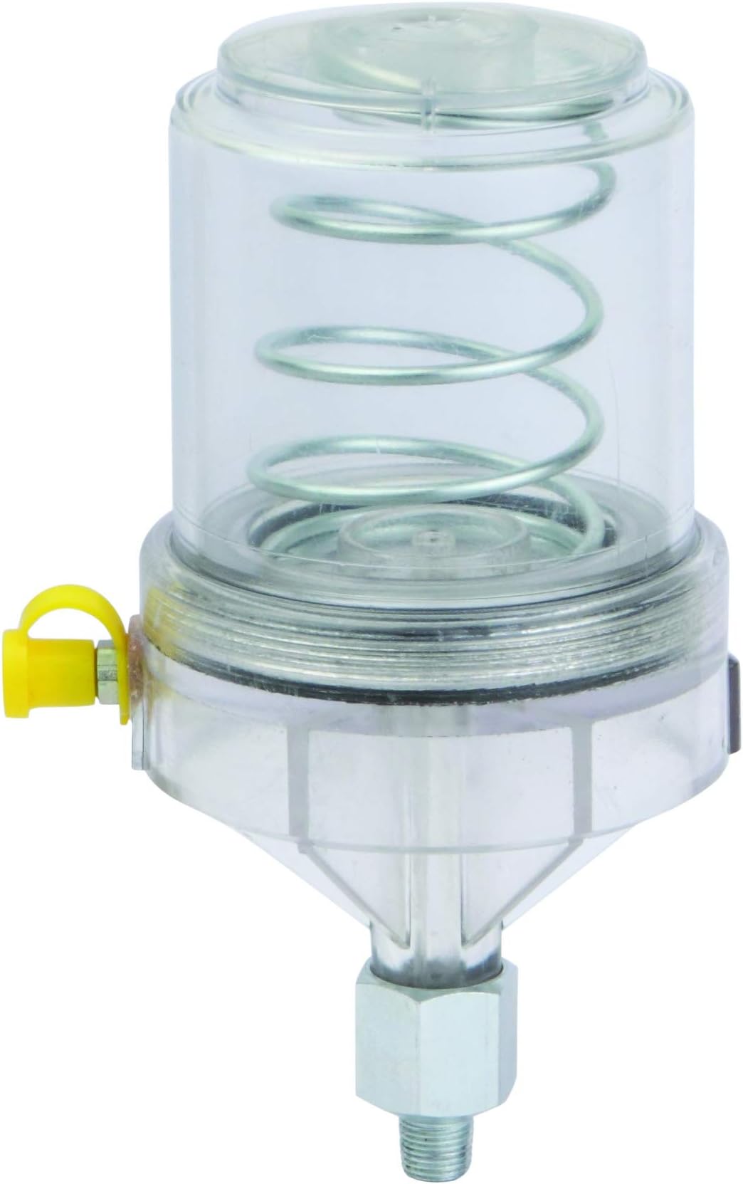 PROLUBE 47722 Grease Feeder, Polycarbonate Bowl, Polycarbonate Base, Capacity 6 oz. NPT Threads