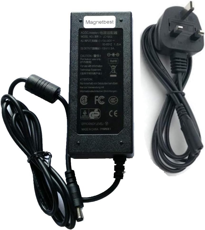 19V 3A Power Supply For Harman/Kardon Go+Play Stereo Bluetooth Speaker Portable Outdoor Speaker AC DC Adapter Charger