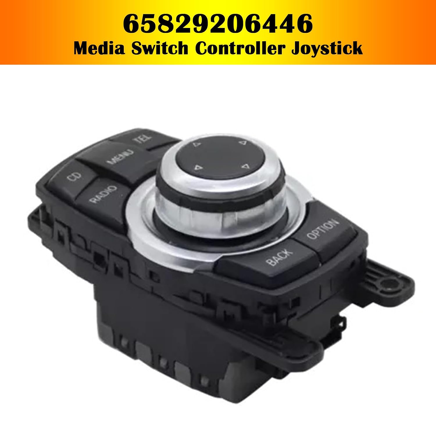 10pin Media Switch Controller Joystick for BMW F07 GT 09/2008-06/2013, F10/F11 01/2009-06/2013, F01 07/2007-06/2012, F03 04/2008-05/2012, 7' F04 Hybrid 10/2008-06/2012, X3 F25 2009-2017