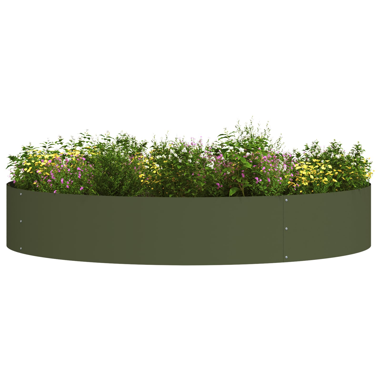 gartenfreunde blumenkasten Blumenkasten Lärche Natur inkl. Stoffeinsatz - fertig montiert main image 1