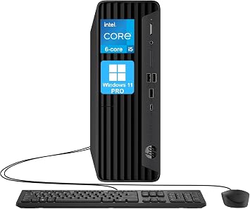 HP ProDesk 400 G9 SFF Business Desktop Computer, Intel Hexa Core i5-12500 Beat i7-11700, 32GB RAM, 1TB SSD, HDMI, Display Port, WiFi 6, RJ-45, Keyboard & Mouse, Windows 11 Pro