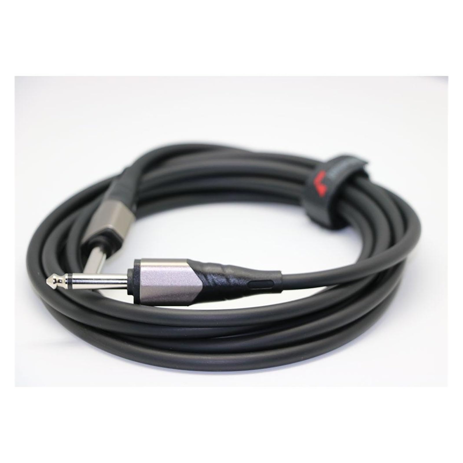 kabel audio do gitary 6.35mm Kabel Audio Gitary Rezystory O Niskim Poziomie Szumów Przewód Adaptera Głośnika Transmisji Sygnału (Color : 6m)