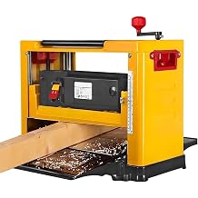 Portable Electric Jointers Woodworking Planer 8000R/Min Desktop Wood Planer, 13 Inch Desktop Electric Jointers Plane 2000W Multifunctional Desktop Woodworking Planer for Wood Cutting Tools
