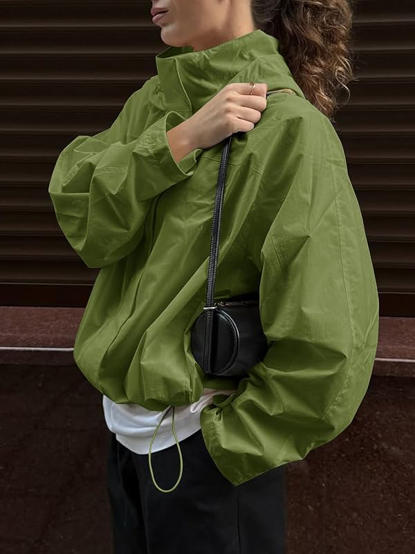 Yousify Womens Casual Lightweight Jackets Hooded Windbreaker Jacket by Yousify - Used condition - Image 2