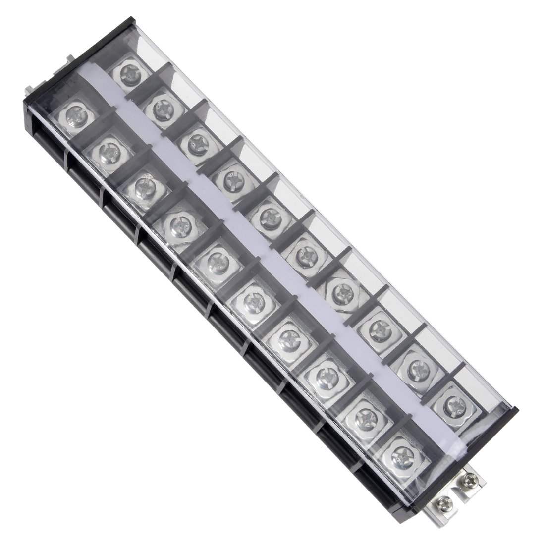 Bornier 660V 100A double rangée 10P sécurisé pour optimiser vos armoires électriques
