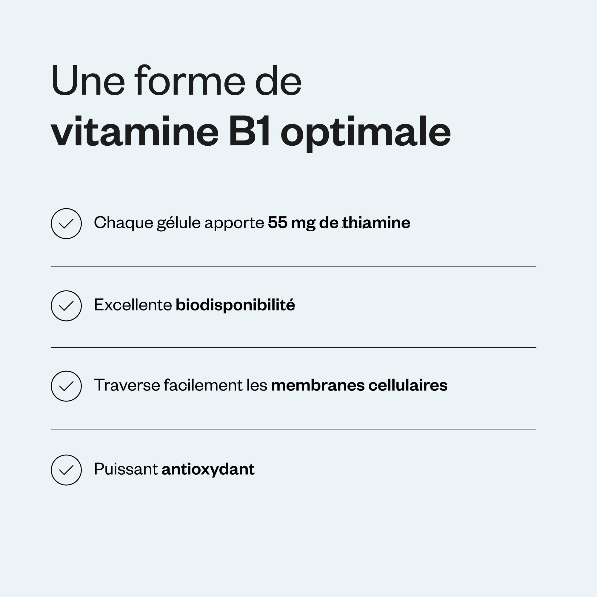Benfotiamine - Vitamine B1 - Aide à Réduire la Fatigue Mentale et Physique - Booste le Métabolisme - Participe au Fonctionnement Normal du Coeur & du Système Nerveux - Vegan - Sans Gluten - Supersmart | Vitamine B1 - Booste le Métabolisme - Participe au F