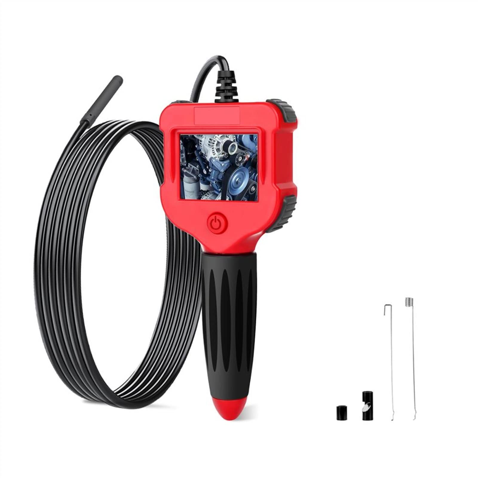 Inspection et analyse Endoscope HD industriel 2.4 pouces écran LCD 5.5mm Endoscope caméra d'inspection endoscope for voitures endoscopi (Size : 3m)