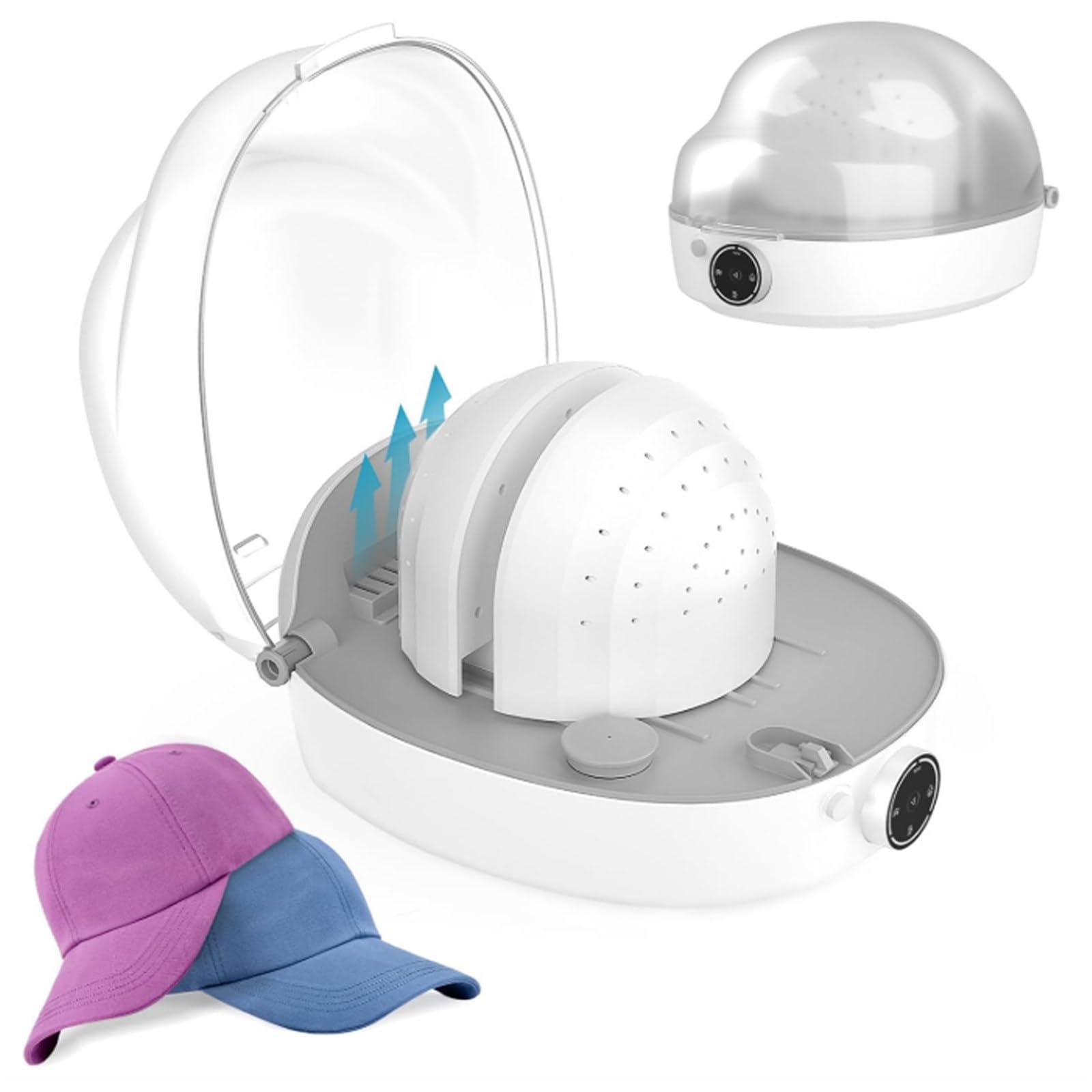 Nettoyeur de casquette vapeur à séchage rapide pour éliminer les plis
