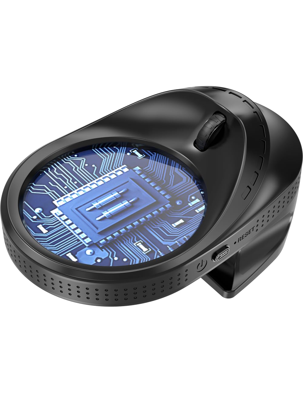 Loupe Numérique Micro Mouse, LED Blanche et LED UV, Noir et Gris, Grossissement 5X, 6X, 8X, 10x
