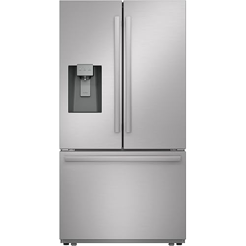Sharp SJF2955KS 28.9 cu. ft., 3-door French Door Refrigerator, Ice/Water Dispenser, Advanced Cooling Plus System, Chill-Boost & Freezer-Boost, Automatic Dual Ice Maker, Stainless Steel