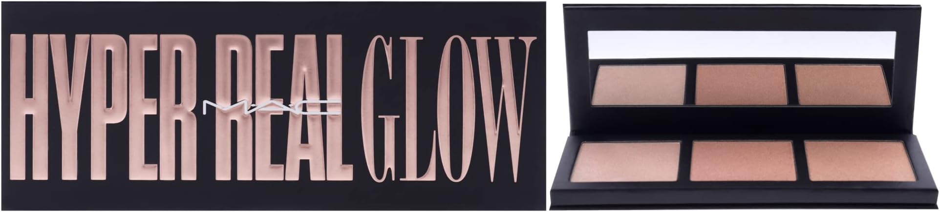 MAC Hyper Real Glow Palette - Flash Plus Awe For Women 0.15 oz Highlighter