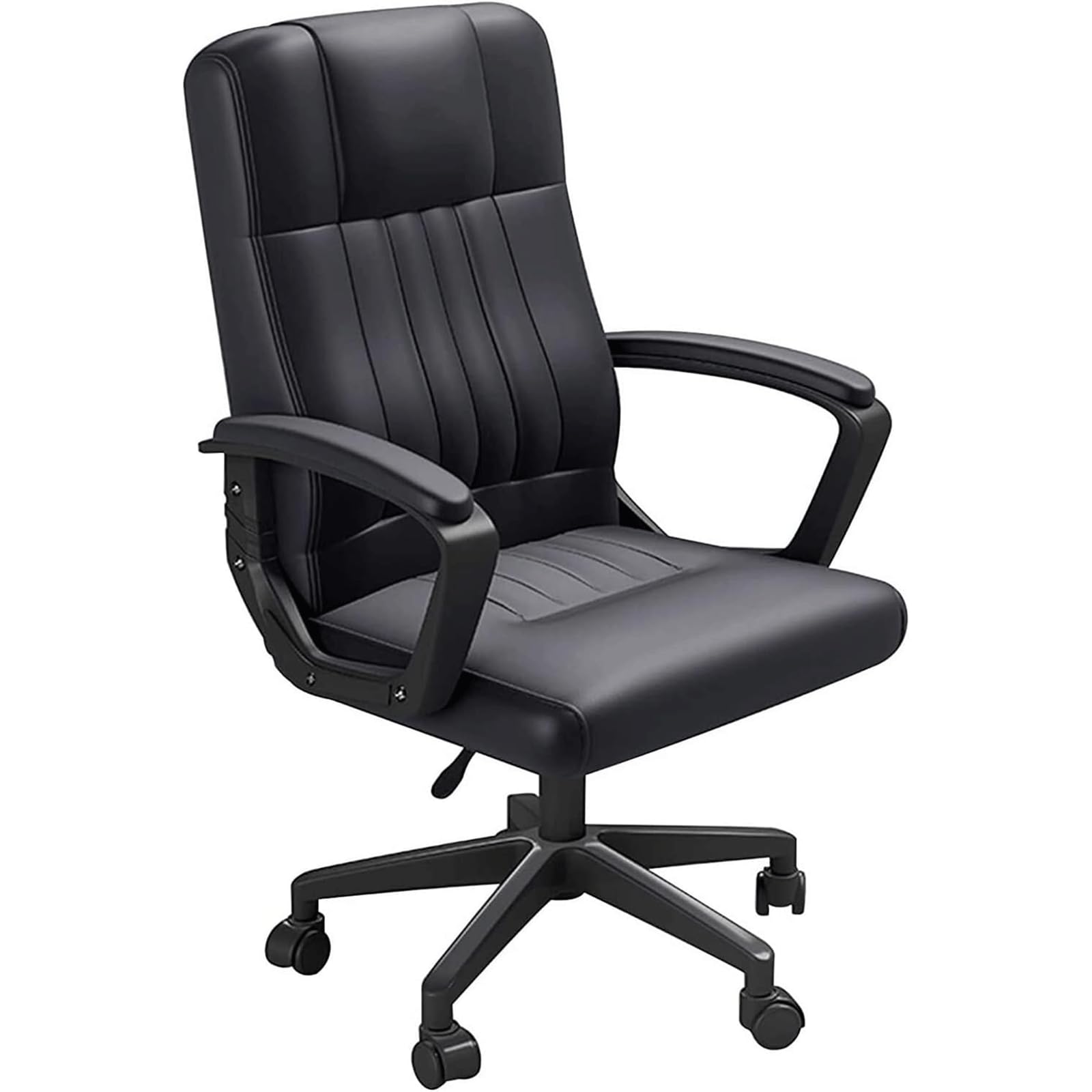 Amazon.co.jp: ラテックスクッションオフィスチェア、PUレザーデスク