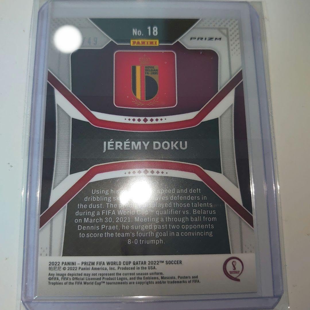 ジェレミー ドク Panini Prizm Gold 10枚限定