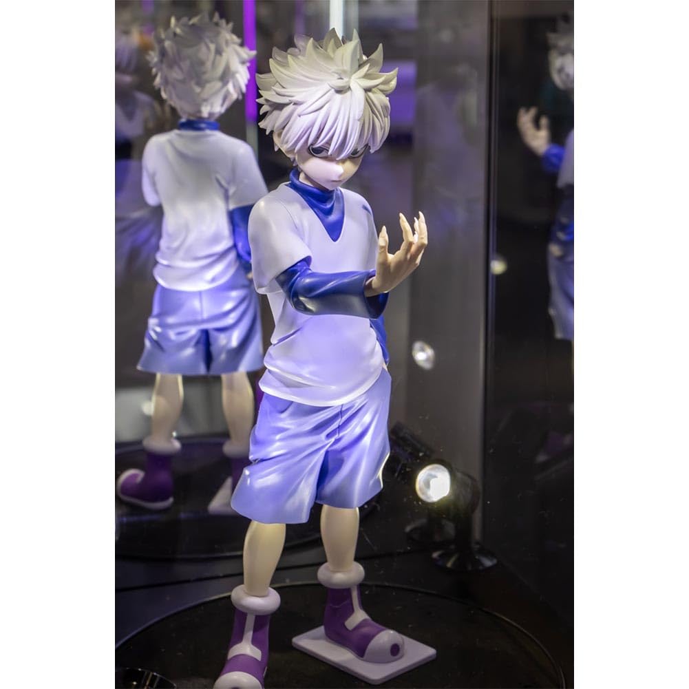 Killua Zaoldyeck figurka anime PCW model Killua Zoldyck/Gon Freecss figurka stojąca poza, statuetka kolekcjonerska, dekoracja, prezent, 25 cm