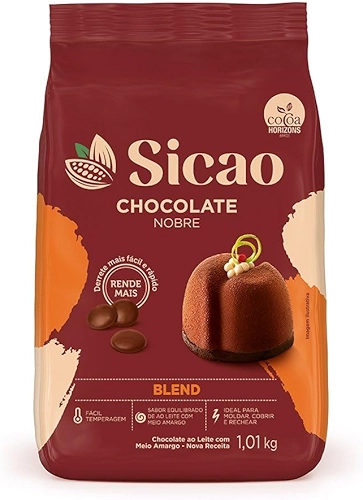 Chocolate Sicao Nobre 1,01kg Gotas Blend