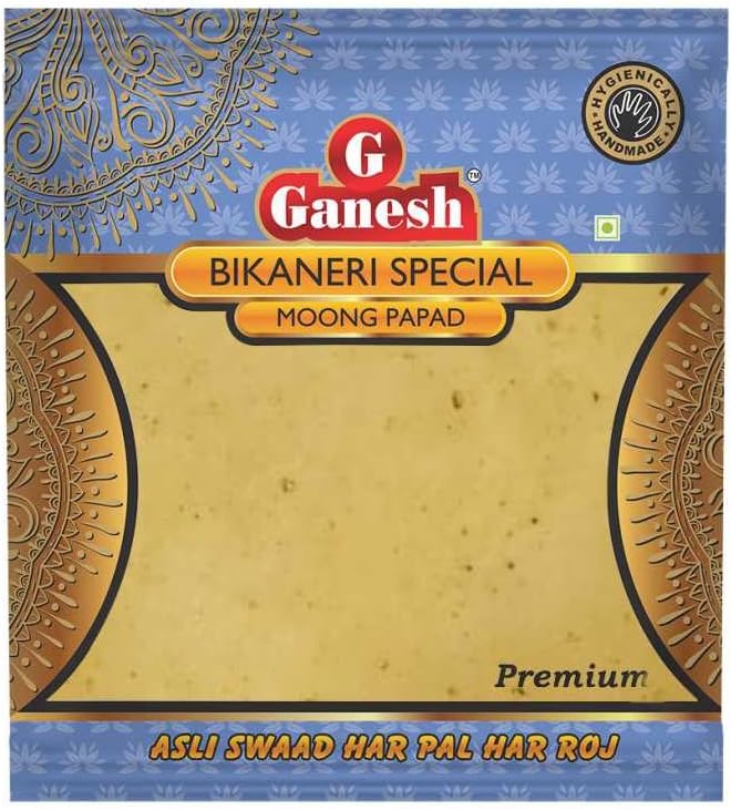 'GANESH BIKANERI SPL MOONG PAPAD 250 GMS'