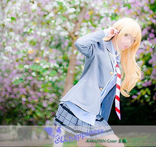 Amazon コスプレ衣装 四月は君の嘘 しがつはきみのうそ 宮園 かをり みやぞの かをり 市立墨谷中学校 女子制服 コスチューム コスプレ 仮装 通販