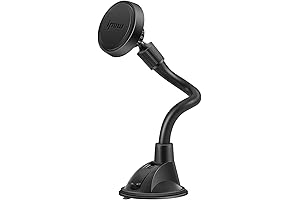 Universal Long-Arm Car Phone Mount Magnetic Dashboard Holder for Specific Vehicles