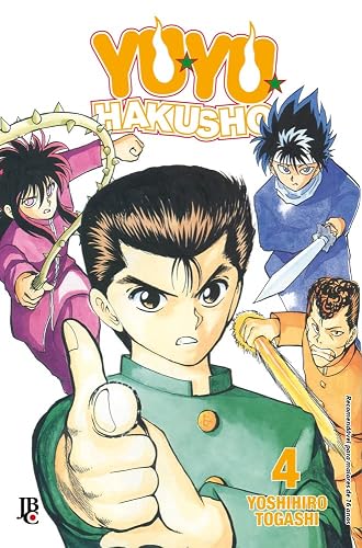 Yu Yu Hakusho vol. 4 — capa da edição JBC