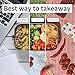 Bambaw Stainless Steel Bento Box 27 oz, Metal Lunch Box with Compartments, Leakproof Stainless Steel Lunch Container, BPA free Dishwasher Safe Metal Lunchbox