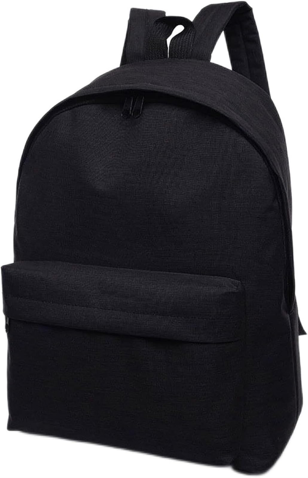 Mens Backpack Male Canvas Black Backpack College School Backpack Bags for Casual Rucksack Travel Daypack