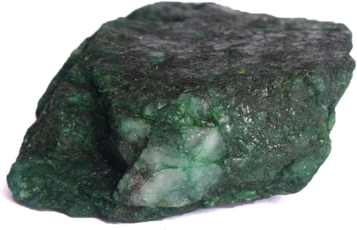 Rare Raw Green Emerald Chunk Ct Natural Nigeria Ubuy