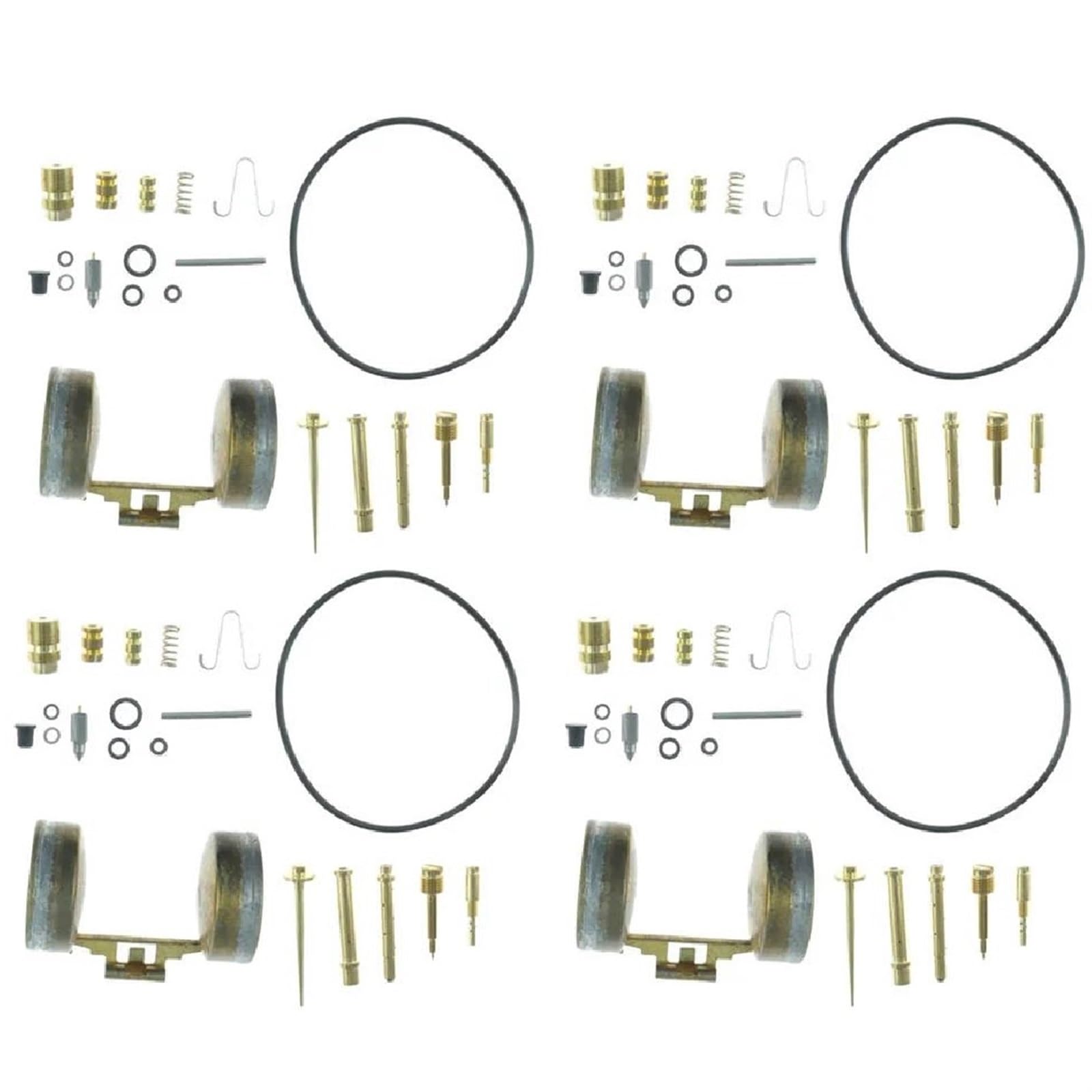 16100-354-004 Lot De 4 Kits Réparation Carburateur Moto Kit Reconstruction Joints Pour CB350 Super Sport CL350