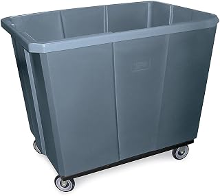 Bayhead Products 6 Bushel Poly Box Truck, Gray
