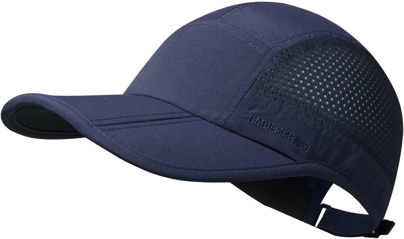 – Folding Running Man Hat Visors Sport Cap Summer Mesh Unstructured Quick Drying Hat Unisex