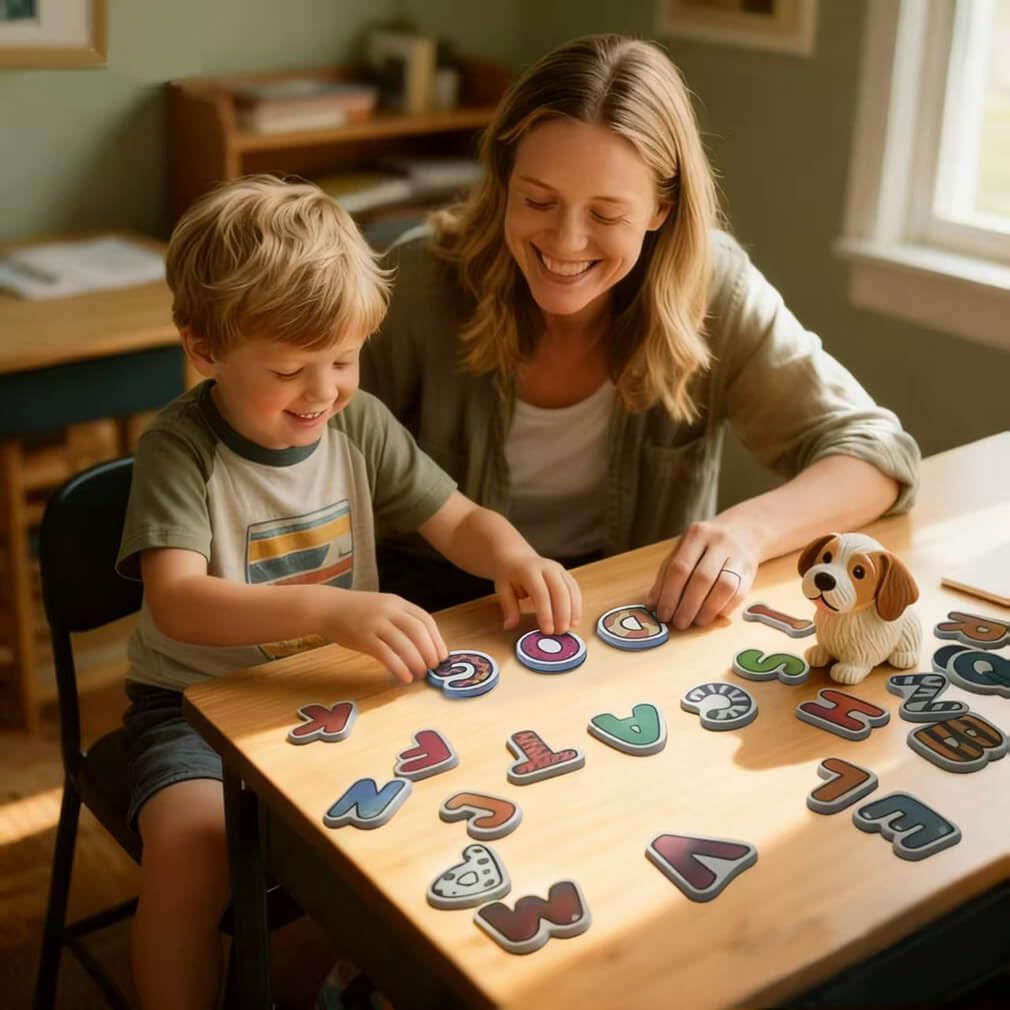Magnets Letter for Kids 26 PCS Early Educational Learning Toy image 2