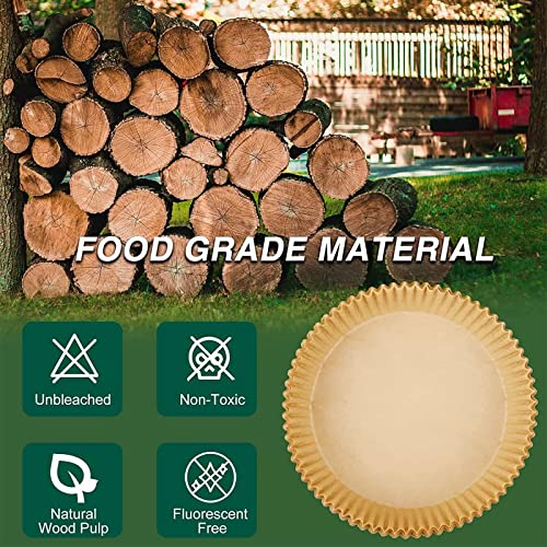 Carta Forno per Friggitrice Ad Aria, 100 Pezzi