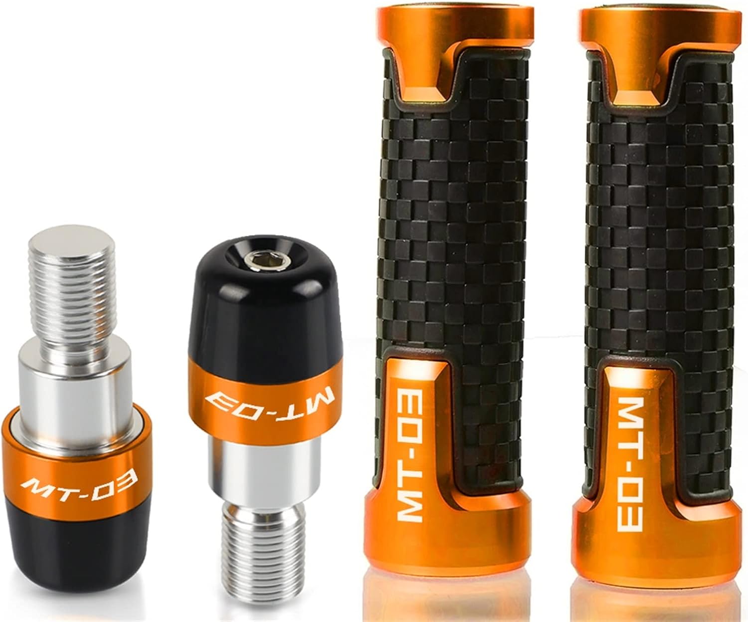 Counterweight 7/8" 22mm CNC Aluminum Motorcycle MT03 Handlebars Grips Ends Bar Ends Handlebars Caps for MT-03 TM 03 2005-2021 2006 2007