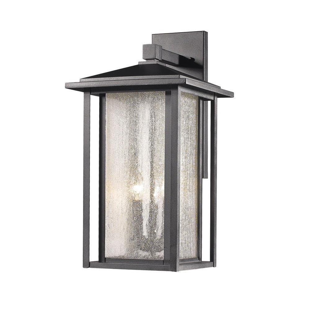 Z-Lite 554XL-BK 3 Light Outdoor, Black 21.13x11.00x12.00 - Amazon.com
