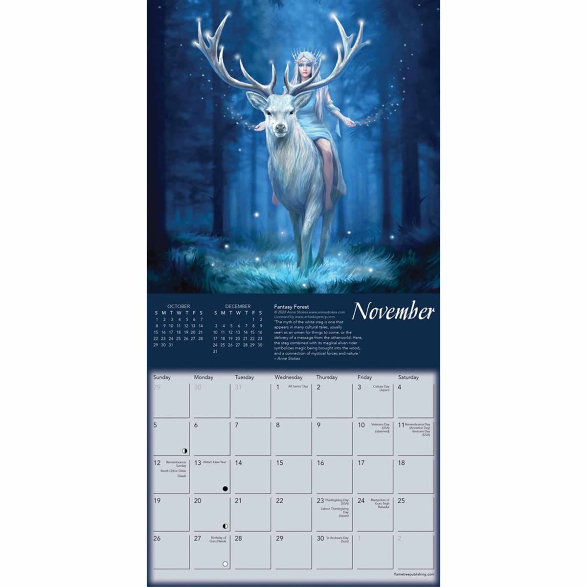Anne Stokes Fantastic Creatures 2023 Calendar