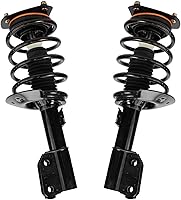 Vista 1818 de Detroit Axle - Kit de suspensión delantera de 10 piezas para Chevy Aveo Aveo5 Pontiac G3 Wave 2 Ready Struts Assembly 2 Enlaces de barra