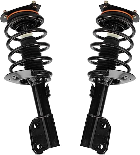 Miniatura 1818 de Detroit Axle - Kit de suspensión delantera de 10 piezas para Chevy Aveo Aveo5 Pontiac G3 Wave 2 Ready Struts Assembly 2 Enlaces de barra