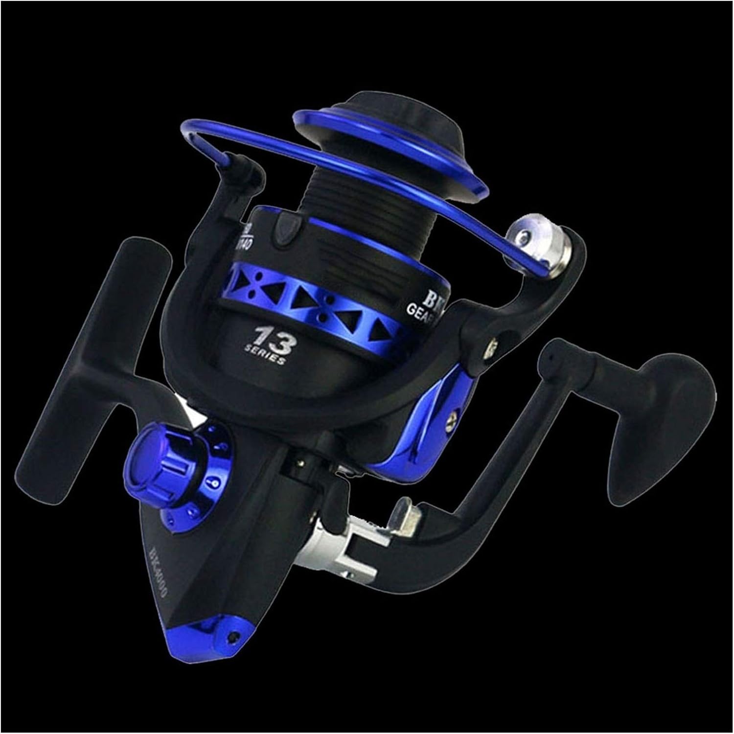 Fishing Reels Fishing Wheel Professional 13 BB 5.1:1 Speed Reatio Spinning Fishing Reel Interchanged Left/Right Handle Wheel for Inshore Boat Rock Freshwater Saltwater