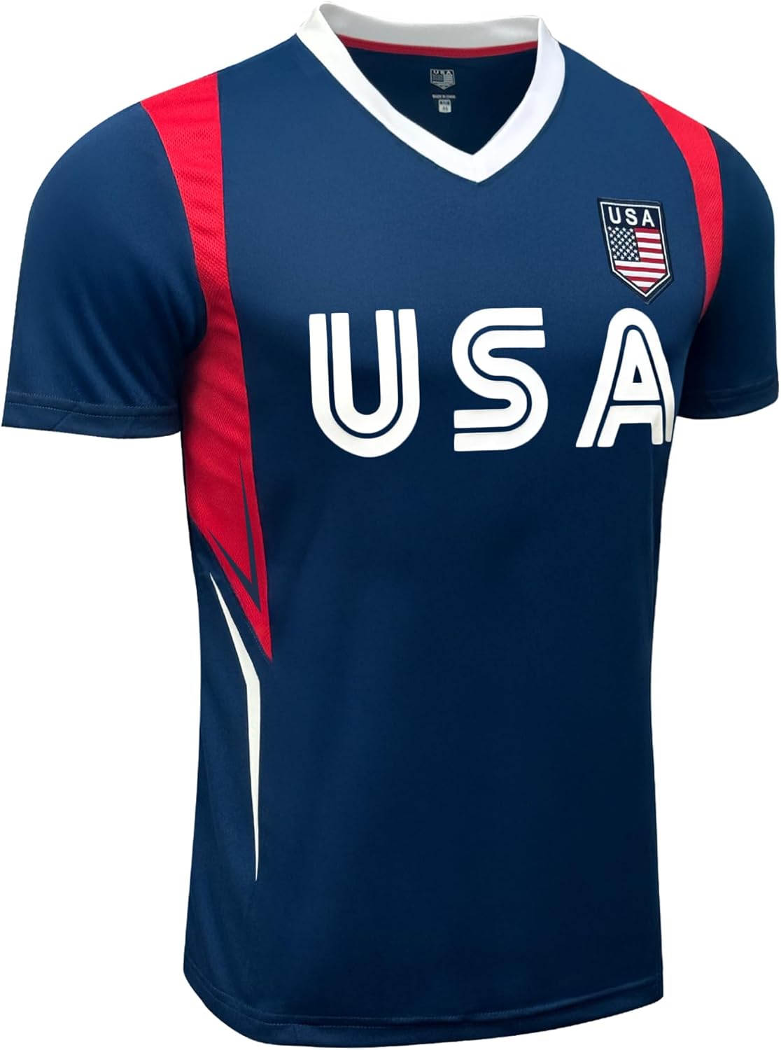 Boy's USA Short Sleeve Shirt, Youth Sizes U.S. Tee Shirt - Image 4